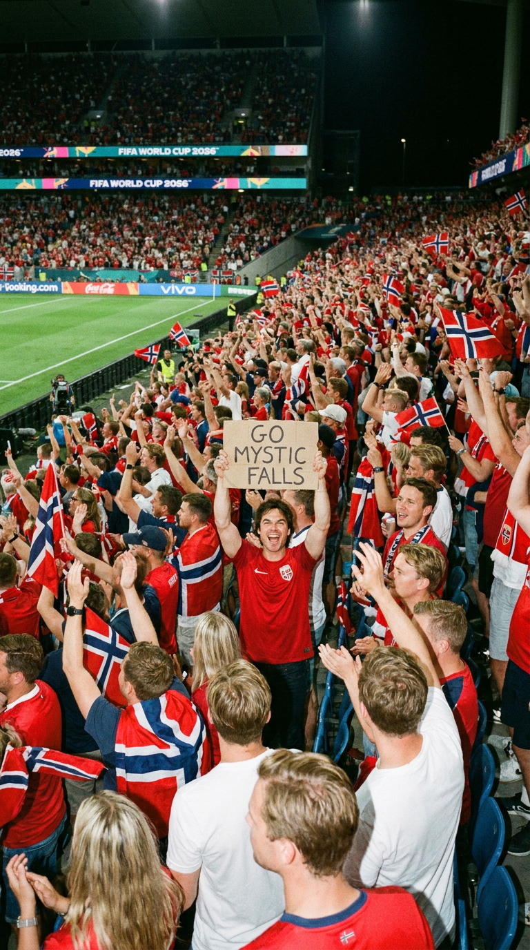 World Cup fan photo
