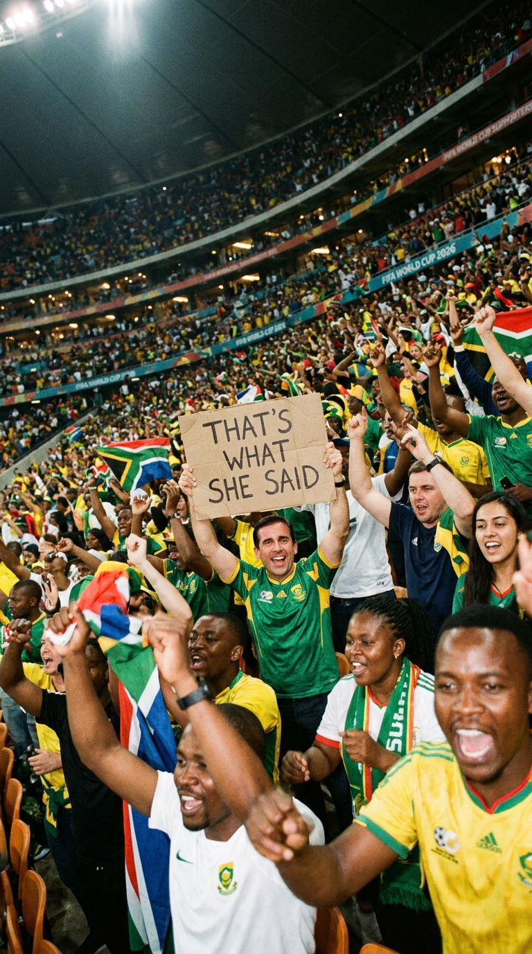 World Cup fan photo
