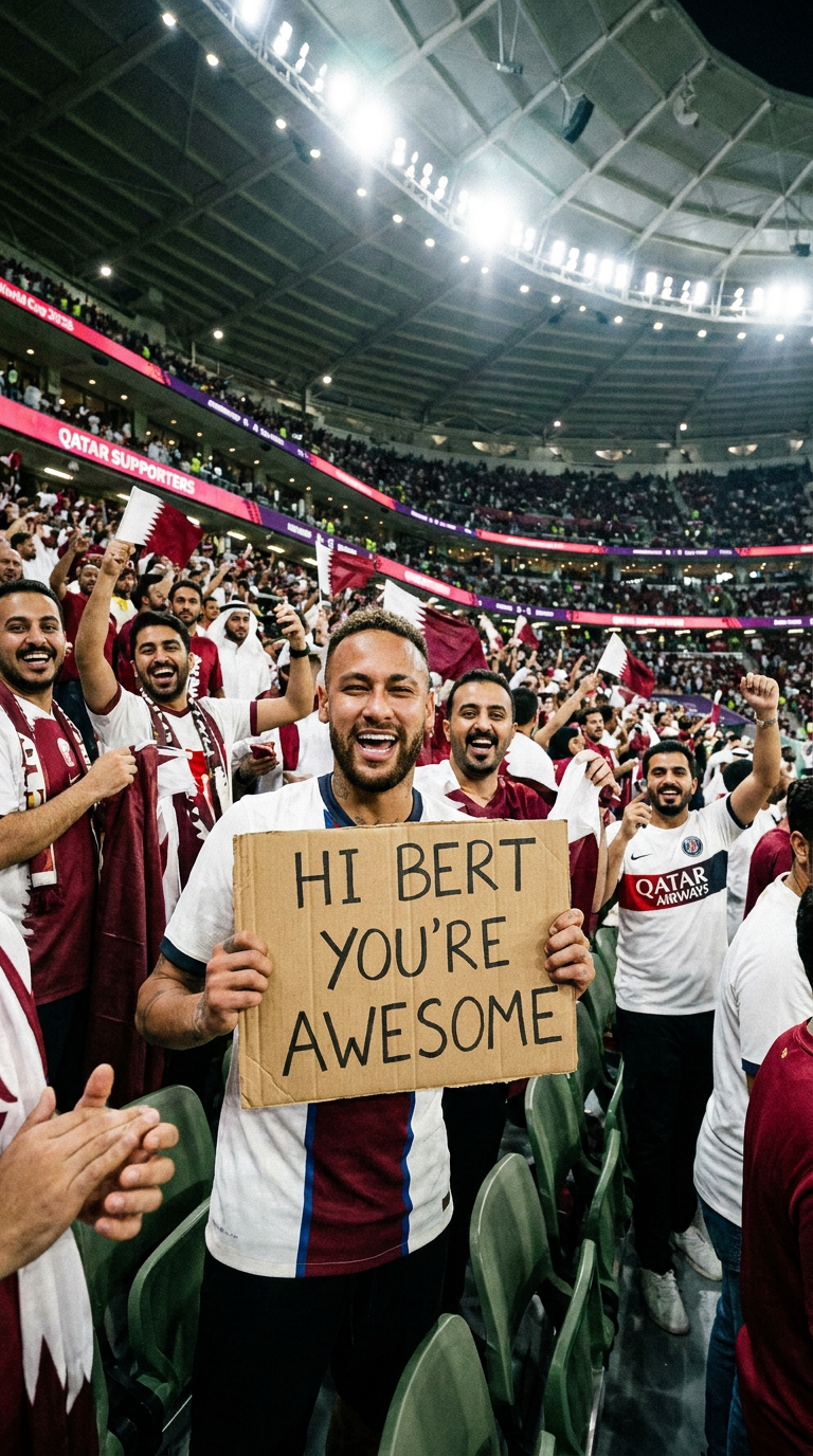 World Cup fan photo