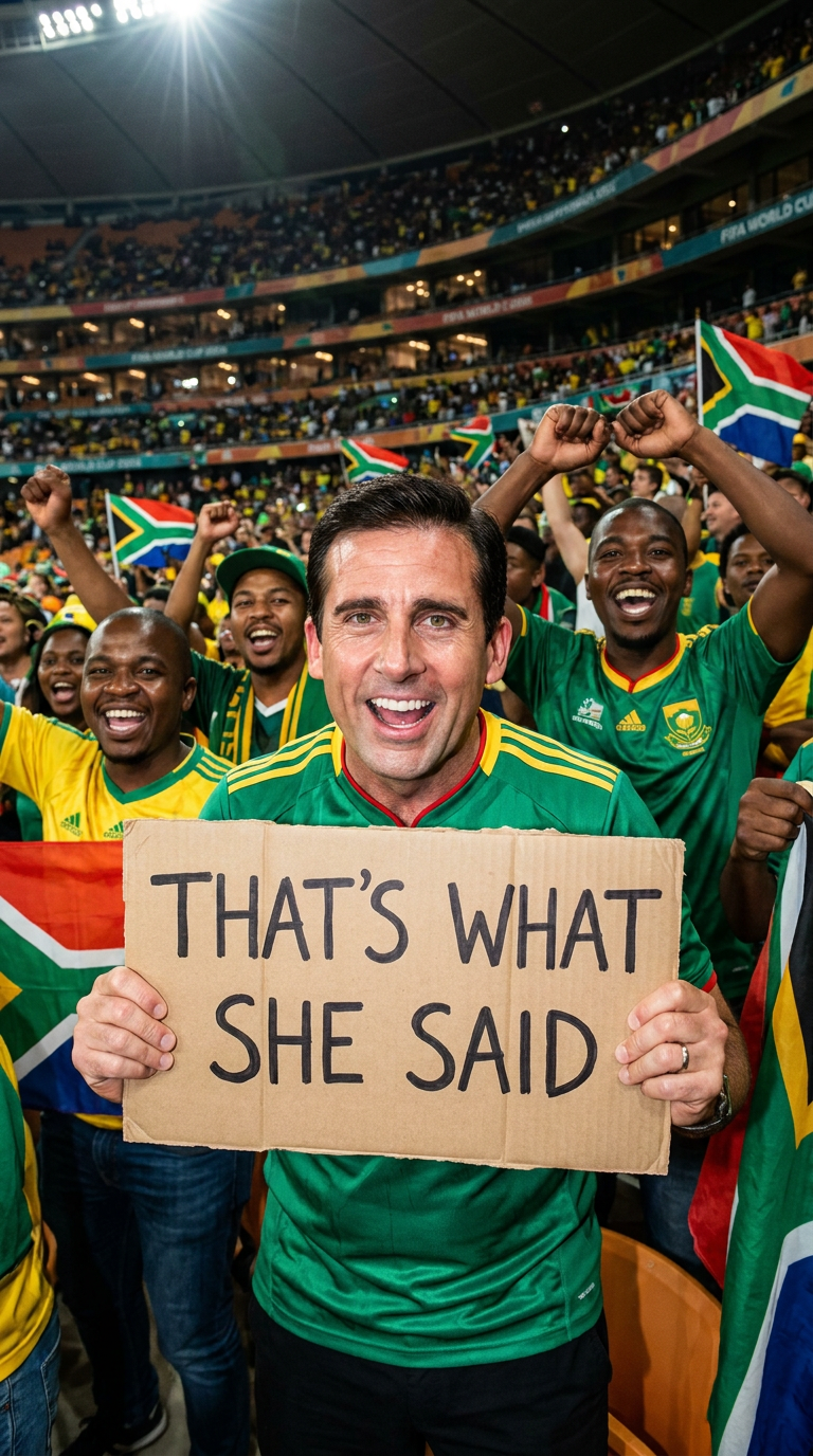 World Cup fan photo