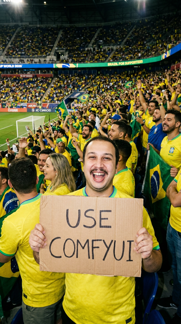 World Cup fan photo